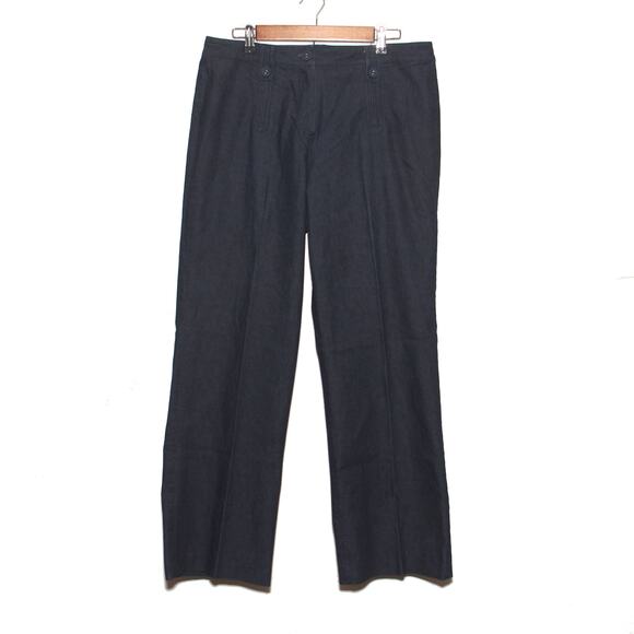 Larry Levine Dressy Wider Leg Jeans Size 12 - Picture 1 of 8